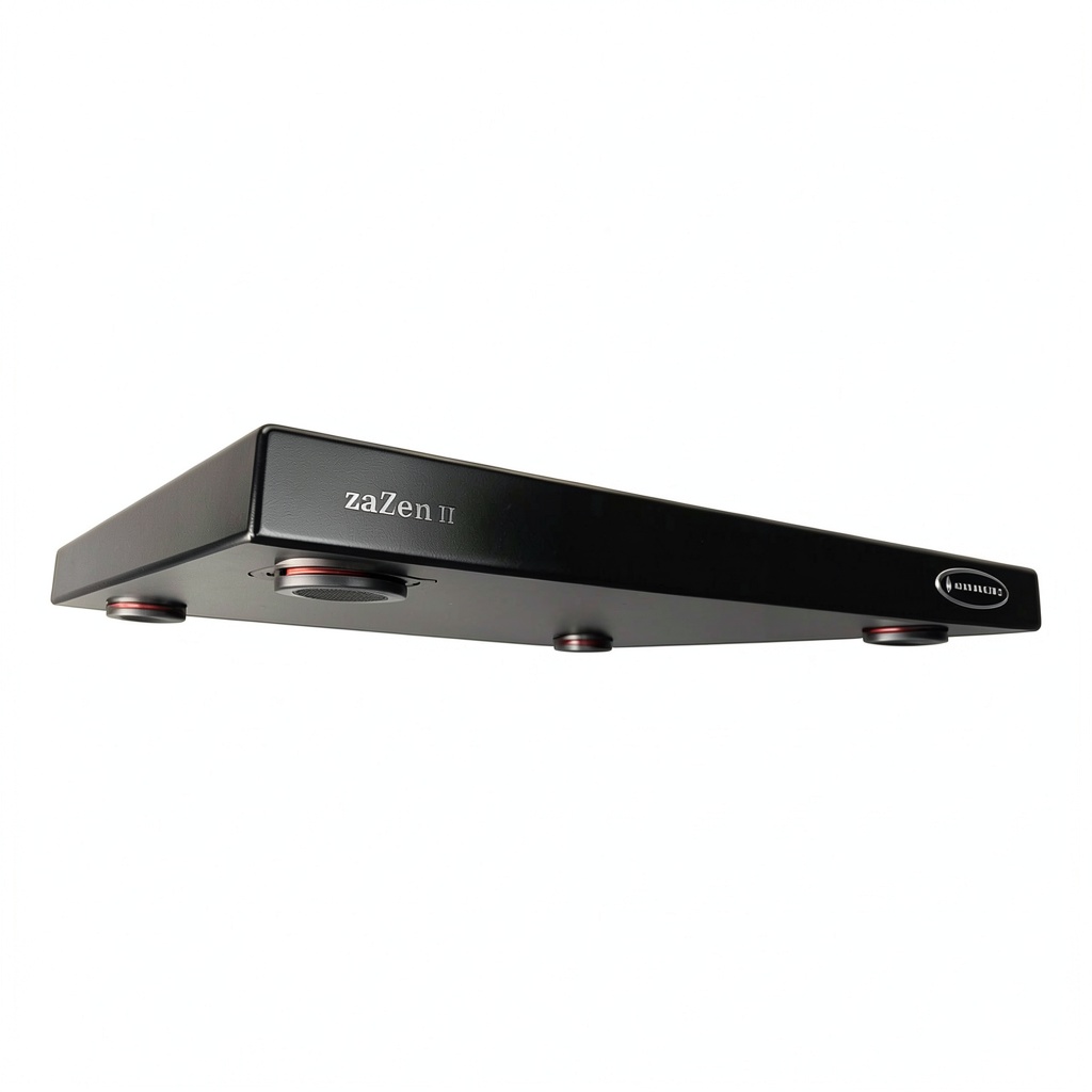 IsoAcoustics zaZen II isolation platform on a turntable setup
