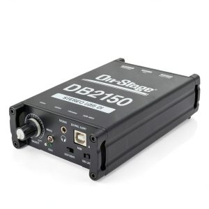 DB2150 Stereo USB DI Box Plug Play Windows Mac Audio-0
