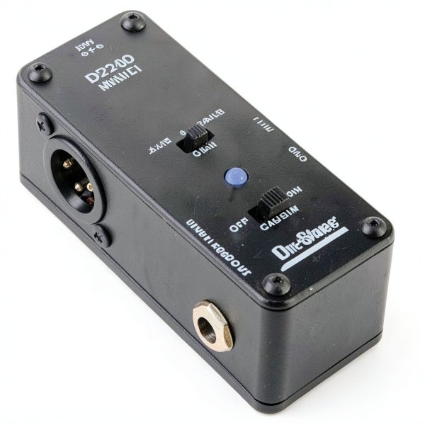 DB200 Mini DI Box Guitar Bass Audio Direct Input-7