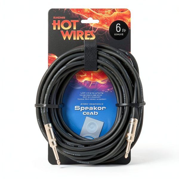 SP14-6 Speaker Cable 14 AWG Durable PVC Audio Connectors-1