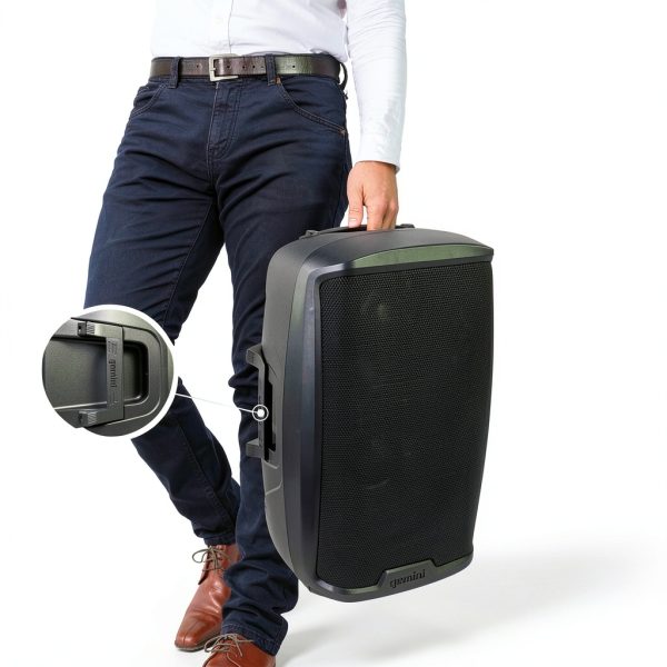 Gemini AS-2115BT-PK Portable PA Speaker Kit Bluetooth-4