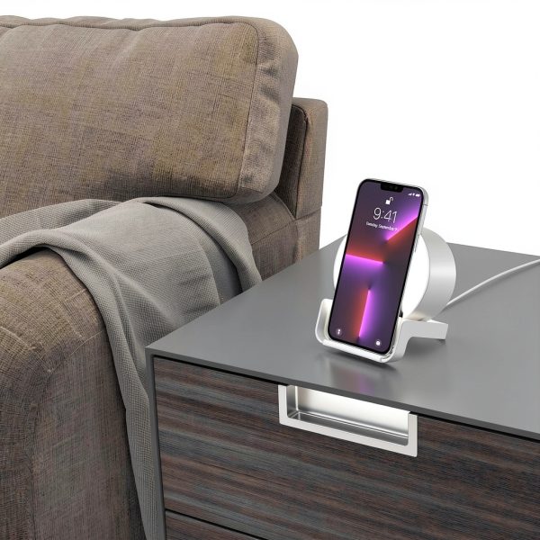 New York Mets Night Light Wireless Charger Bluetooth Speaker-2