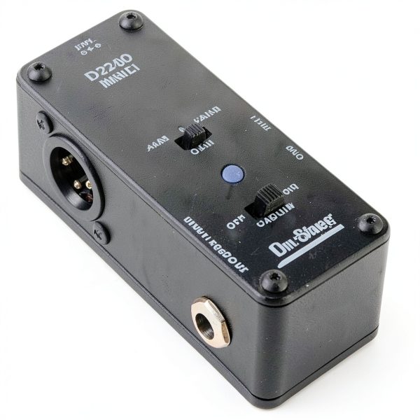 DB200 Mini DI Box Guitar Bass Audio Direct Input-2
