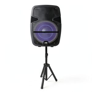 Naxa Portable Bluetooth Party Speaker Disco Light Stand-0