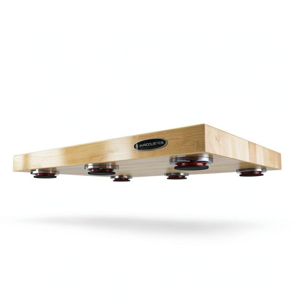 IsoAcoustics DELOS Turntable Isolation Platform Maple-0