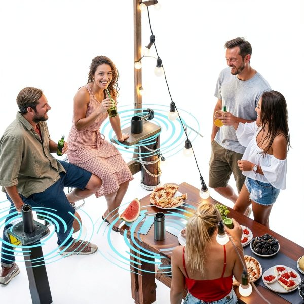 Monster DNA One Waterproof Speaker 15 Hour Battery Party-3