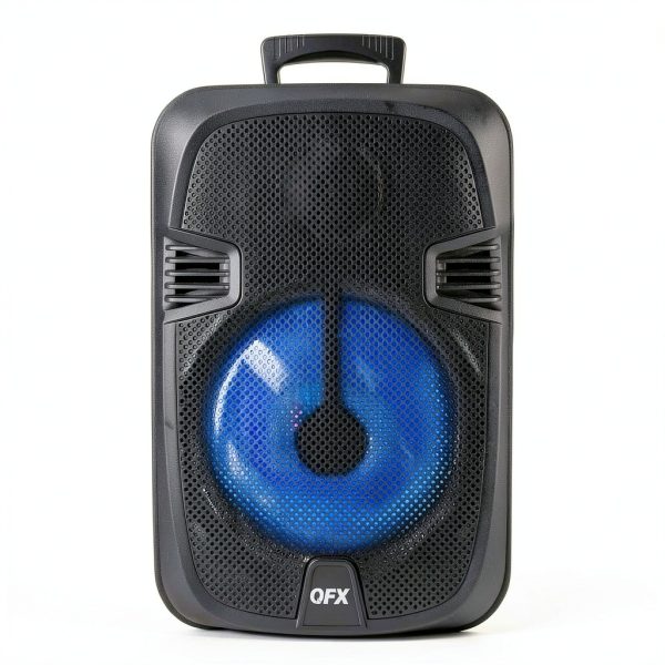 QFX Bluetooth Party Speaker with LED Lights TWS Connectivity-0