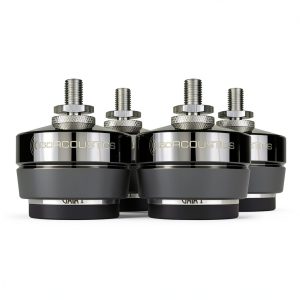IsoAcoustics GAIA I Speaker Isolators Stainless Steel Design-0