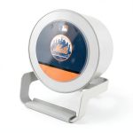 New York Mets Night Light Wireless Charger Bluetooth Speaker-0
