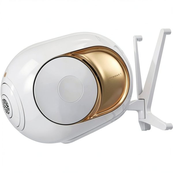 Devialet Gecko Wall Mount Aluminum Matte White Speaker-3