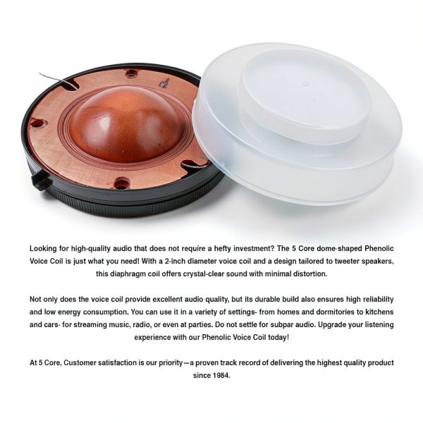 Pavo 2 Inch Phenolic Voice Coil Diaphragm Audio Replacement-2