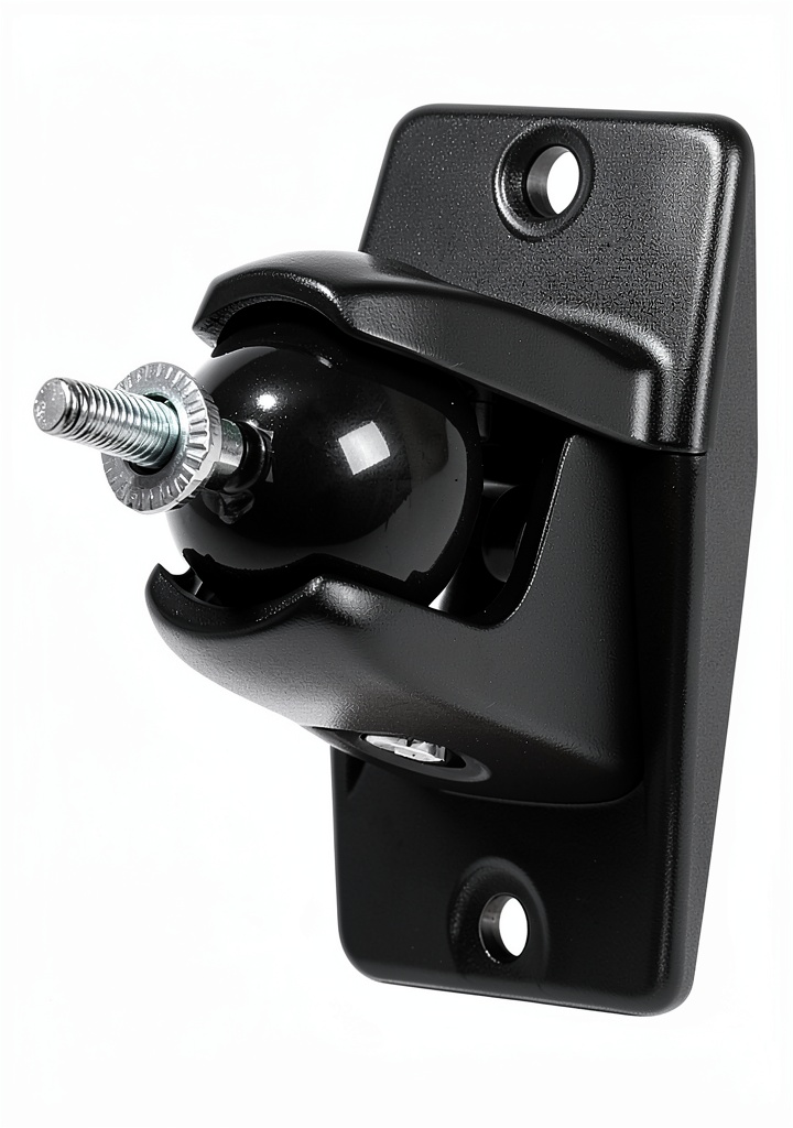 Installing Definitive Technology ProMount 90 Articulating Wall Mount on a wooden desk