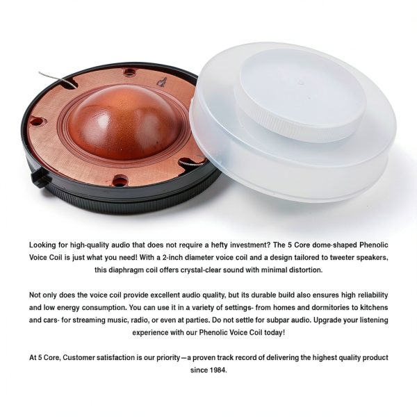 Pavo 2 Inch Phenolic Voice Coil Diaphragm Audio Replacement-2