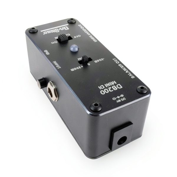 DB200 Mini DI Box Guitar Bass Audio Direct Input-4