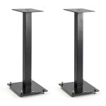 Triangle S01 Bookshelf Speaker Stands Matte Black Non Slip-0