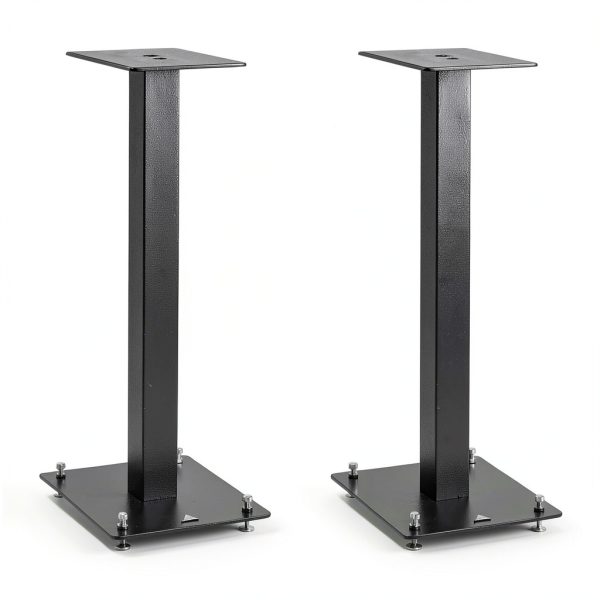 Triangle S01 Bookshelf Speaker Stands Matte Black Non Slip-0