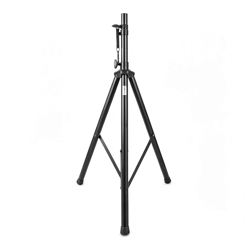 Knox Gear Tripod Speaker Stand set up in a home studio