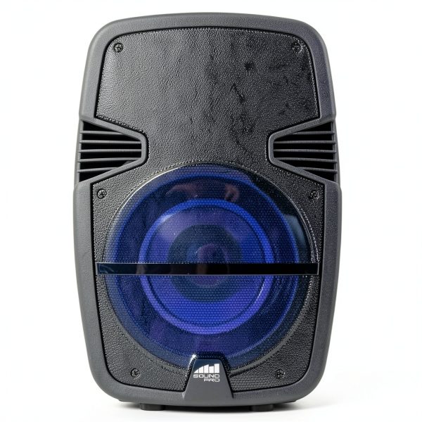 Naxa Portable Bluetooth Party Speaker Disco Light Stand-2