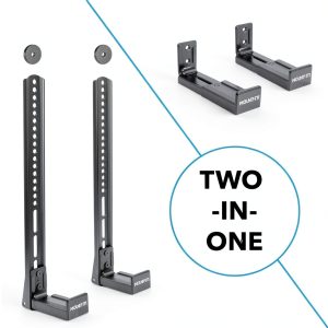 Universal Soundbar Bracket Pavo Steel Adjustable-0