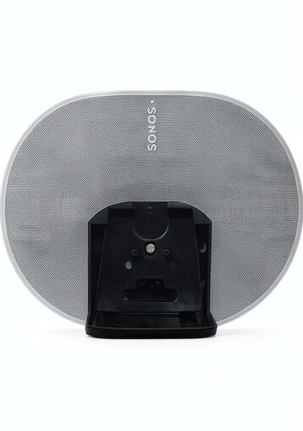 Sanus Adjustable Wall Mount for Sonos Era 300 Black White Tilt Swivel-6