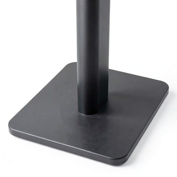 Kanto Adjustable Speaker Stands Black Steel 24 to 42 Inch-1