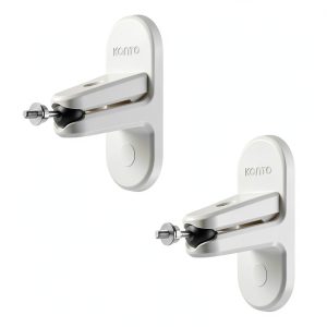 Kanto SPW3W Speaker Mount Premium Tilt Swivel for Bookshelf Speakers-0