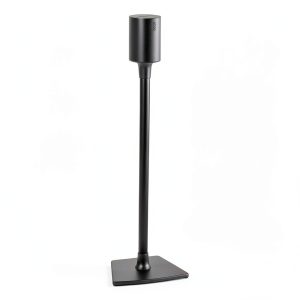 Sanus Fixed Height Speaker Stand for Sonos Era 100 Black Steel Base-0