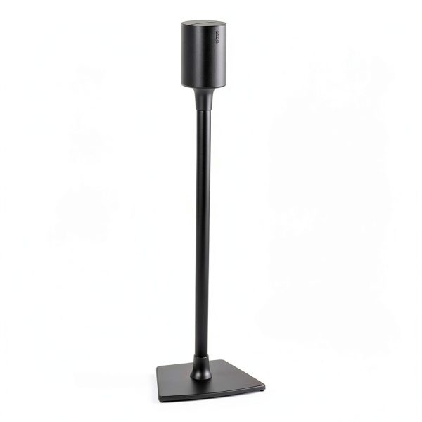 Sanus Fixed Height Speaker Stand for Sonos Era 100 Black Steel Base-0