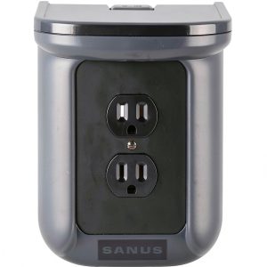SANUS Shelf for Sonos One & PLAY:1 – 10lb Capacity, Install-0