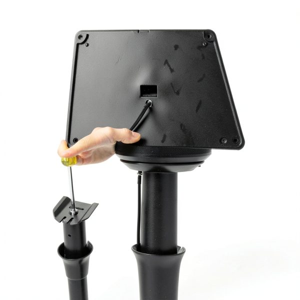 Sanus Fixed Height Speaker Stand for Sonos Era 100 Black Steel Base-6