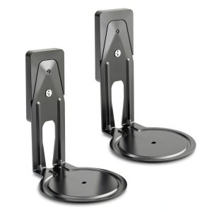 Sanus Fixed Wall Mount for Sonos Era 100 Speakers - Black Pair-0