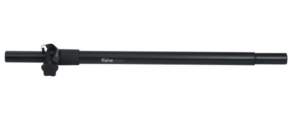 Adjustable Speaker Pole Gator - Metal 125lb - Black-0