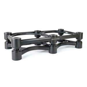 IsoAcoustics ISO-430 17in x 9in Speaker Isolation Stand Black-0