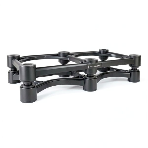 IsoAcoustics ISO-430 17in x 9in Speaker Isolation Stand Black-0