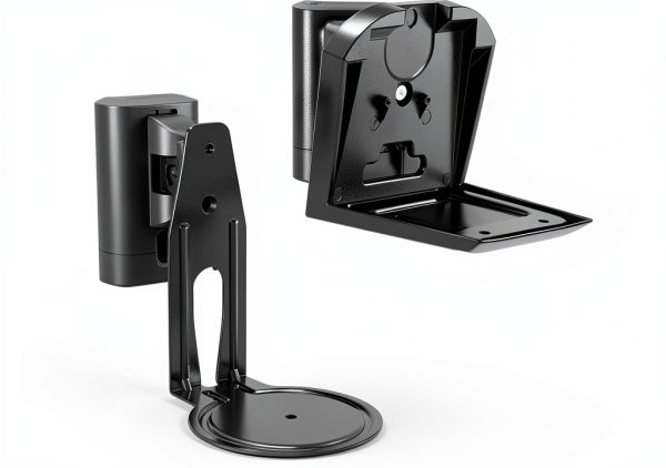 SANUS Elite - Adjustable Speaker Wall Mount for Sonos Era 100 and Era 300 Speakers - Pair - Black-0
