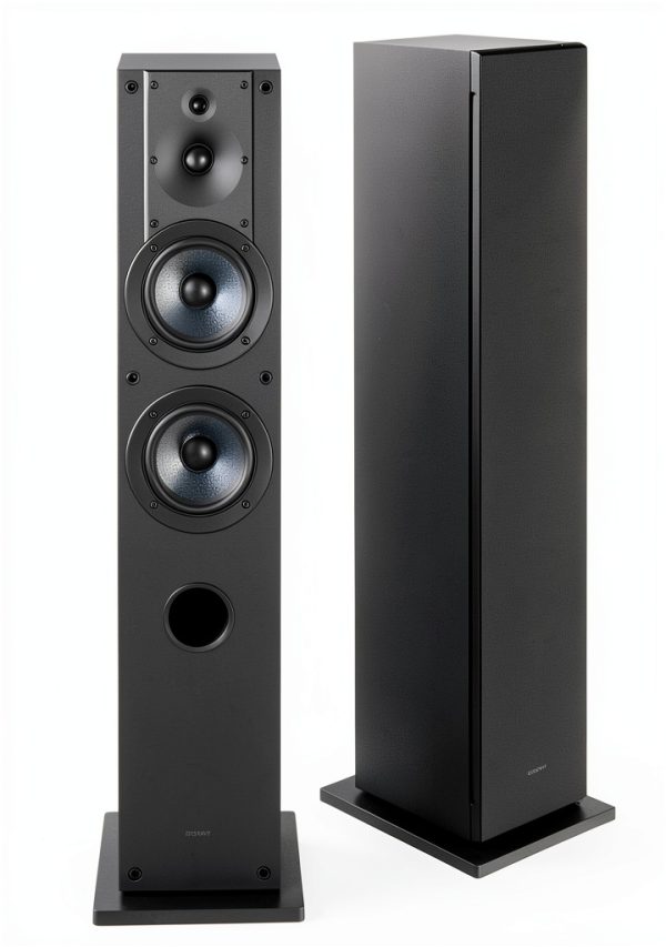 Sony CS Speaker 3-Way 4-Driver Hi-Res Floor-Standing Speaker Black-2