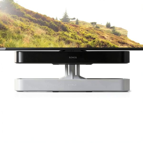 Sanus - Soundbar TV Mount Designed for the Sonos Beam Soundbar - Gen 1, 2 - Compatible with TVs 37"-70" - Black-3