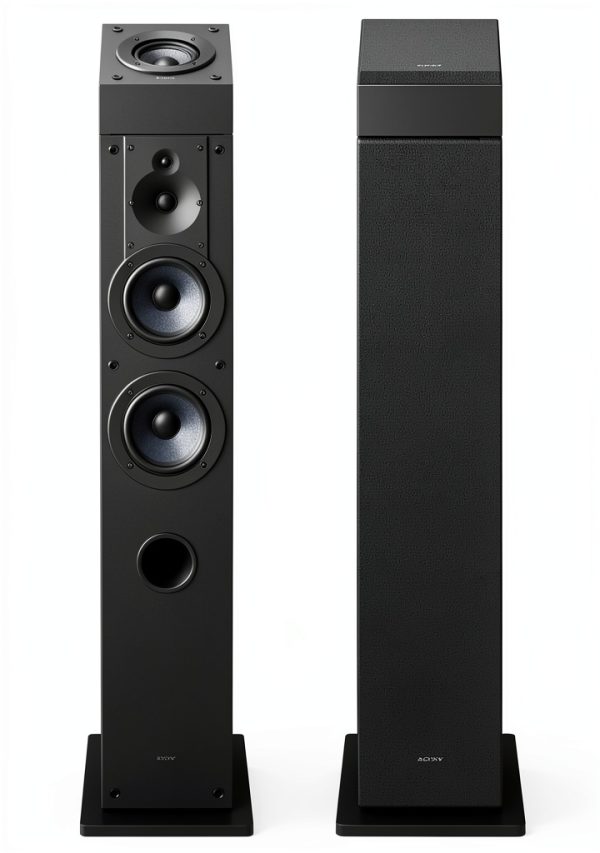 Sony CS Speaker 3-Way 4-Driver Hi-Res Floor-Standing Speaker Black-3