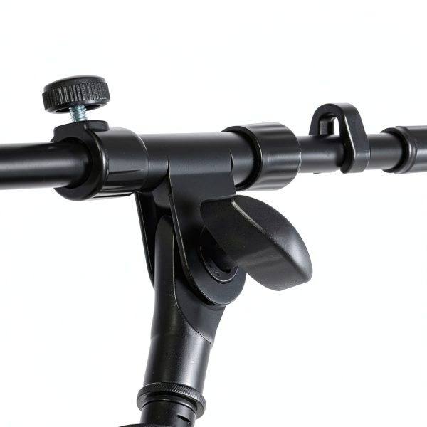 On-Stage RS7501 Amp Stand with Boom Arm - Black Heavy-Duty Tripod-3