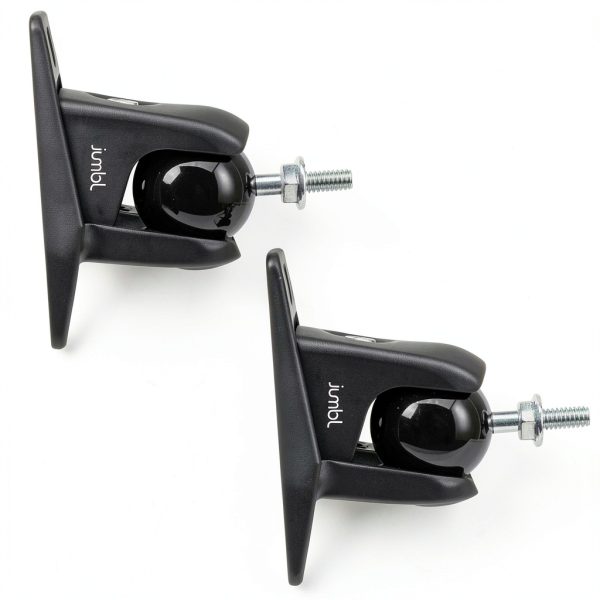 Speaker Wall Mount Bracket Jumbl ProGrip Ultra Stainless Steel Black-0