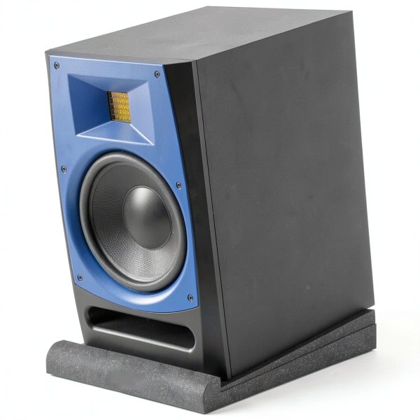 On-Stage - Foam Speaker Platforms Medium (2-Pack) - Black-3