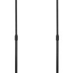 Insignia™ - 28 – 38" Adjustable Height Speaker Stands for Satellite Speakers - Black-0