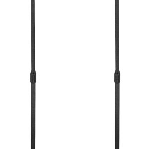 Insignia™ - 28 – 38" Adjustable Height Speaker Stands for Satellite Speakers - Black-0