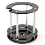 Mount-It! Echo & Bluetooth Speaker Stand Stable Base 360° Sound Black-0