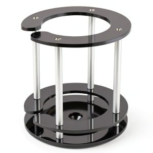 Mount-It! Echo & Bluetooth Speaker Stand Stable Base 360° Sound Black-0