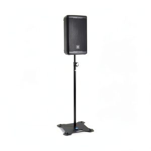 On Stage Stands - On-Stage Production Grade SS8000 Speaker/Lighting Stand – Supports Up to 65lbs, Adjustable Feet & Height Extend 54-98" - Black-0