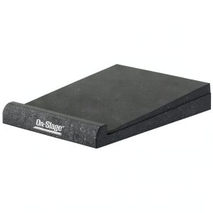 On-Stage - Foam Speaker Platforms Medium (2-Pack) - Black-0