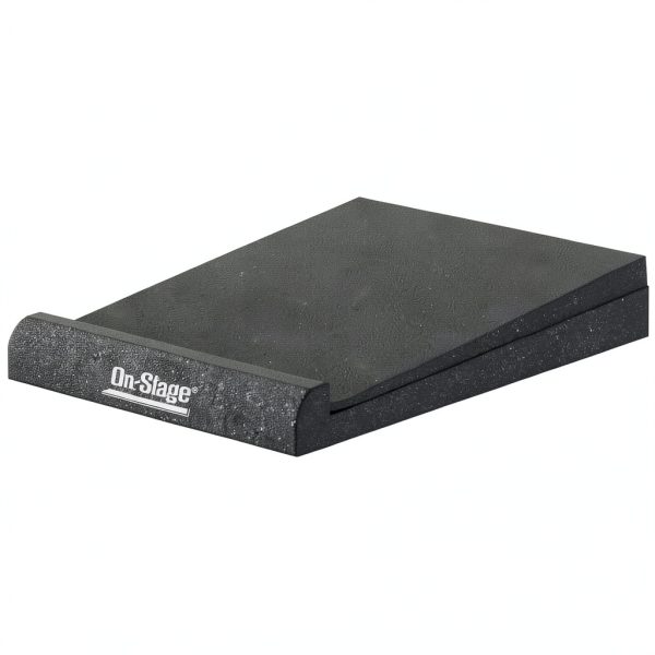 On-Stage - Foam Speaker Platforms Medium (2-Pack) - Black-0