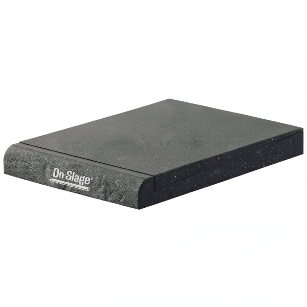 On-Stage - Foam Speaker Platforms Medium (2-Pack) - Black-2